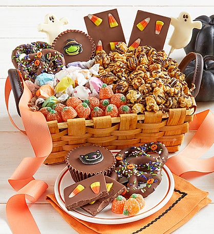 Halloween Sweets Basket