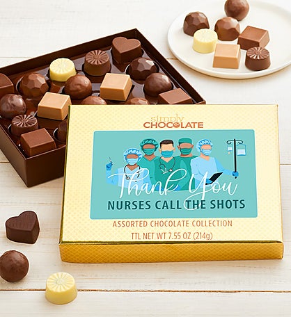 Nurses Call the Shots 18pc Chocolate Box