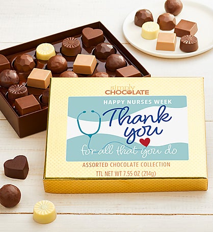Happy Nurses Week 18pc Chocolate Box