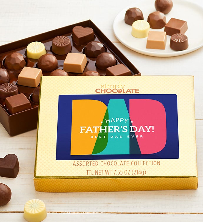 Happy Father’s Day! Best Dad 18pc Chocolate Box