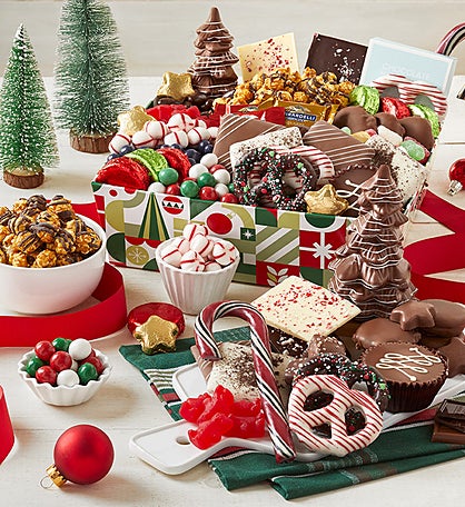 Simply Chocolate® Christmas Bliss Basket