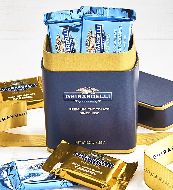Ghirardelli Signature Chocolate Squares Box 10pc
