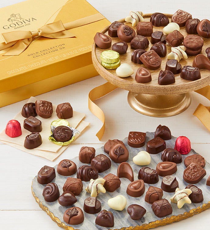 Godiva® Gold Ballotin Chocolates Box - 72 piece