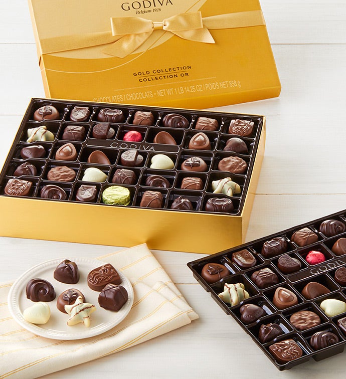 Godiva® Gold Ballotin Chocolates Box  72piece