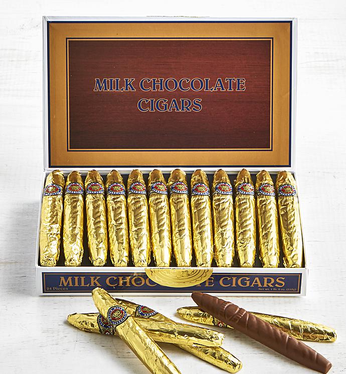 Cigar Shaped Chocolates in Classic Cigar Box