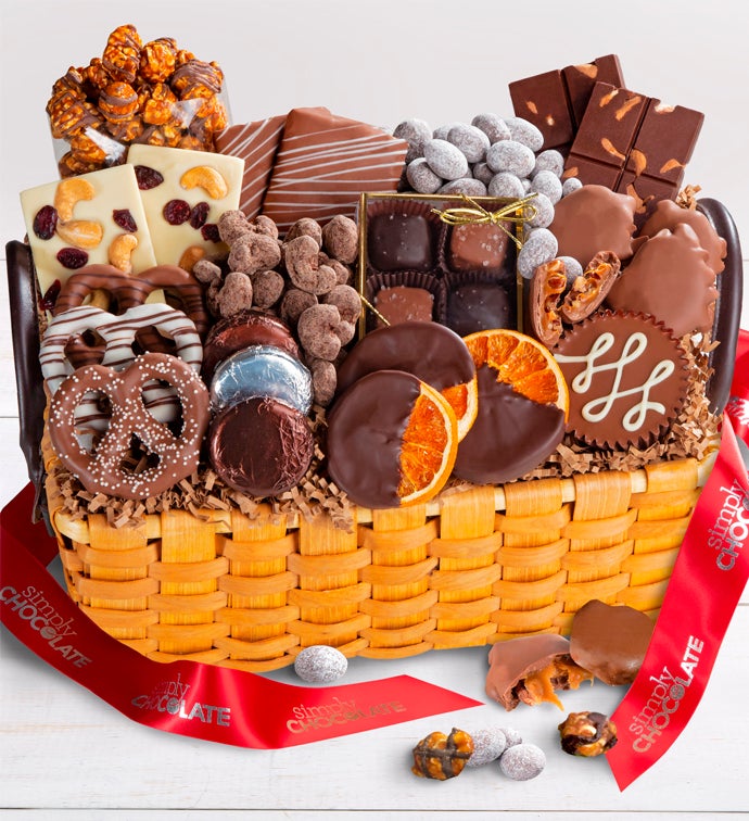 Simply Chocolate® Splendid Sweets Basket