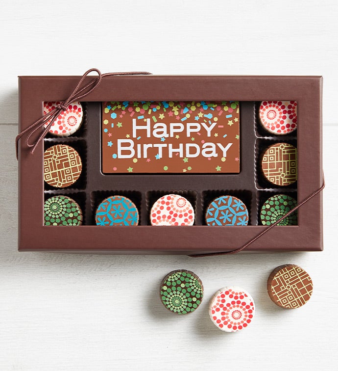 Simply Chocolate® Birthday Bar & Truffles 10pc