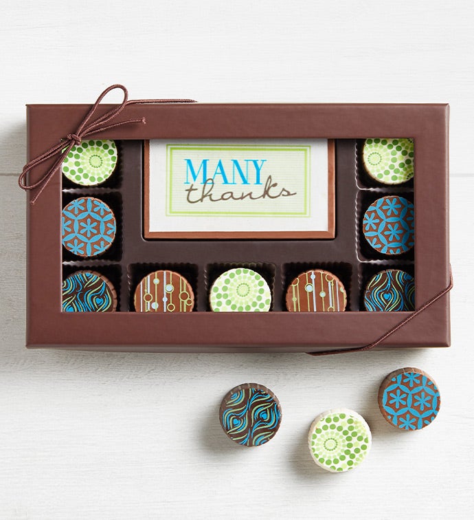 Simply Chocolate® Thank You Bar & Truffles 10pc