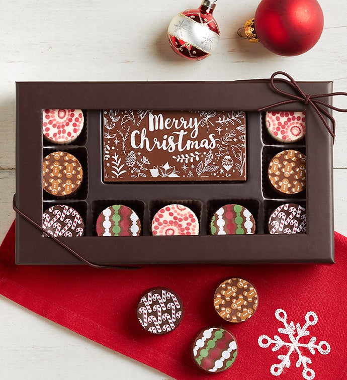 Simply Chocolate® Holiday Bar & Truffles
