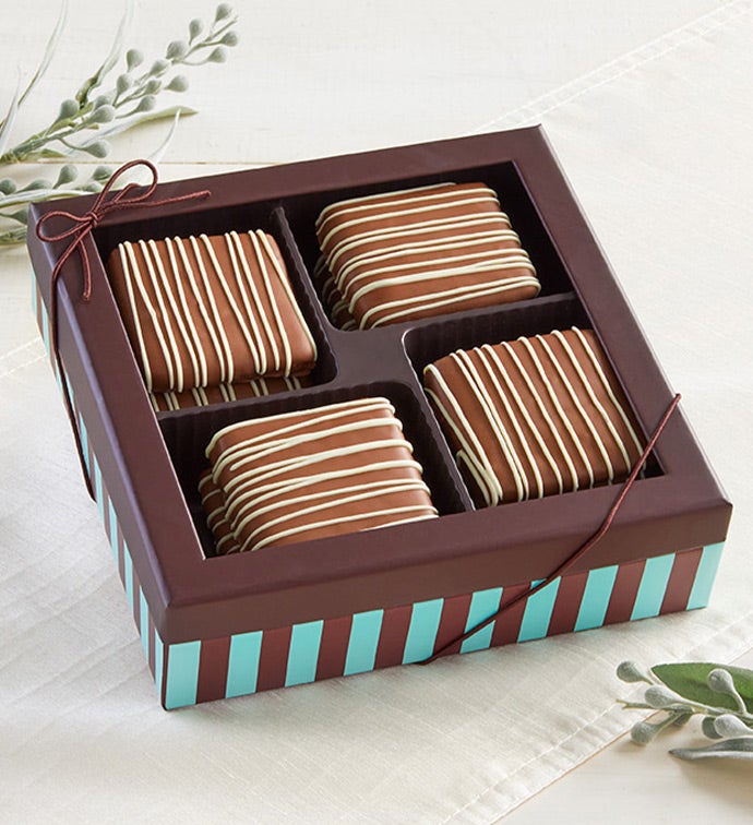 Simply Chocolate® Dipped S'mores