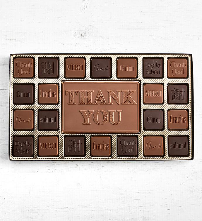 Simply Chocolate Thank You Personalized Box Simply Chocolate