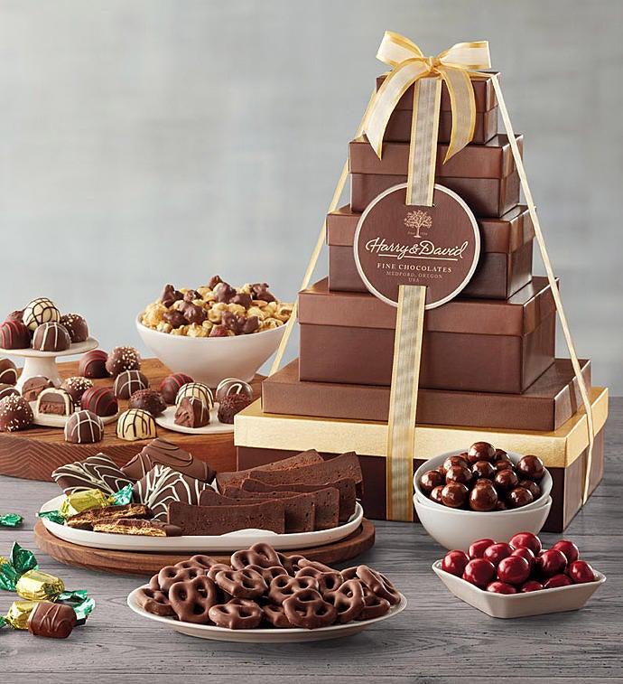 Harry and David® Tower of Chocolates Gift   Deluxe