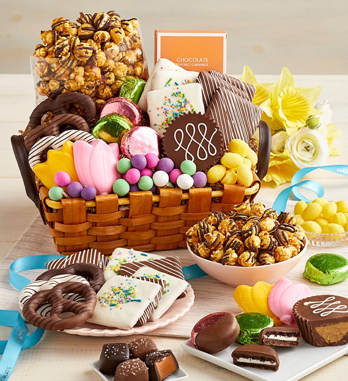 Simply Chocolate® Deluxe Celebrate Mom Basket