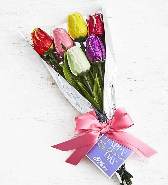 Simply Chocolate Mother's Day Tulip Bouquet