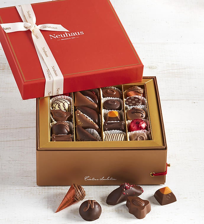 Neuhaus Two Tiered Luxury Chocolates Box
