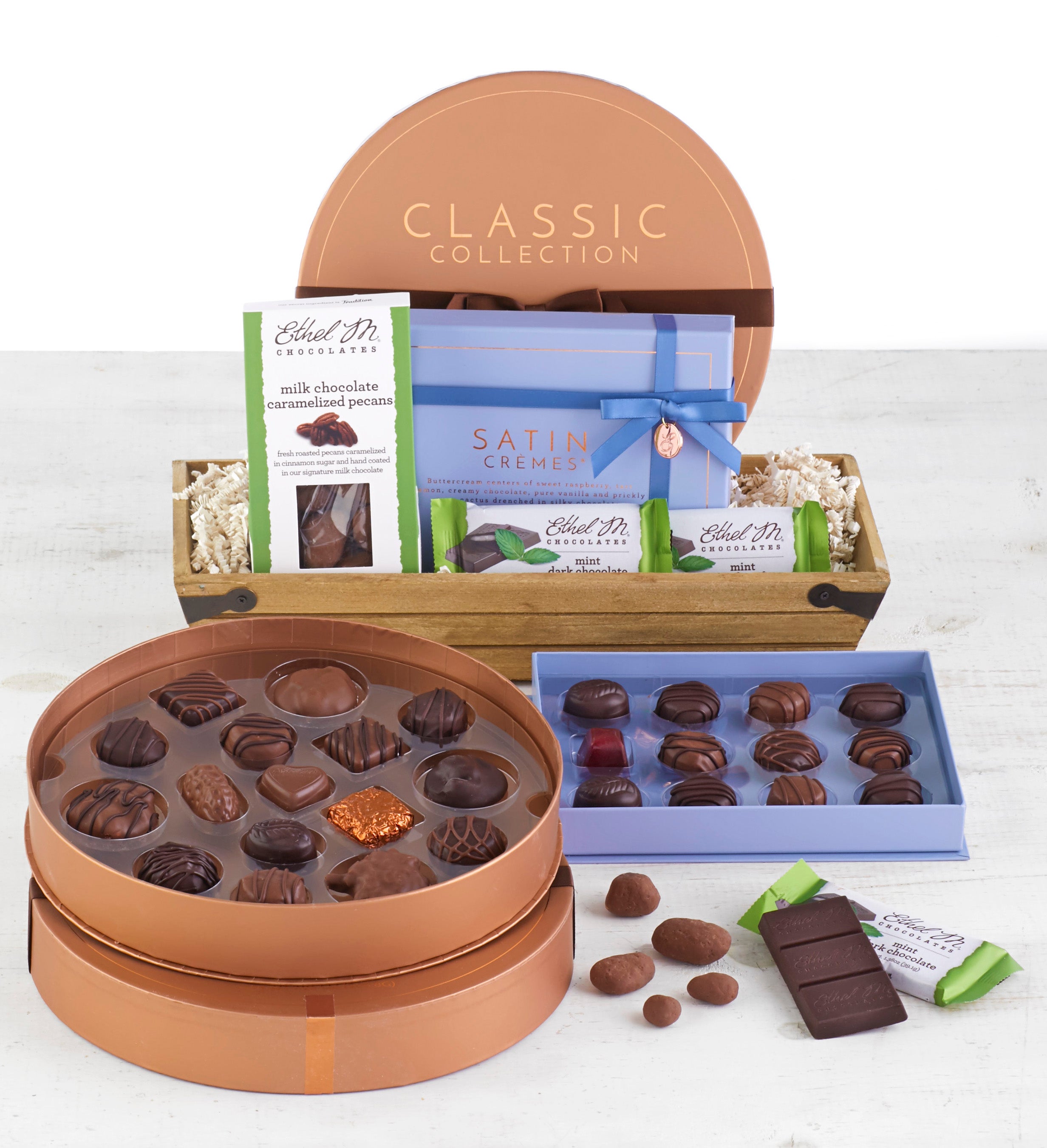 Ethel M Chocolate Exclusive Gift Crate