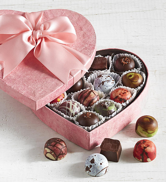 Knipschildt Chocolatier Valentine Heart 14pc