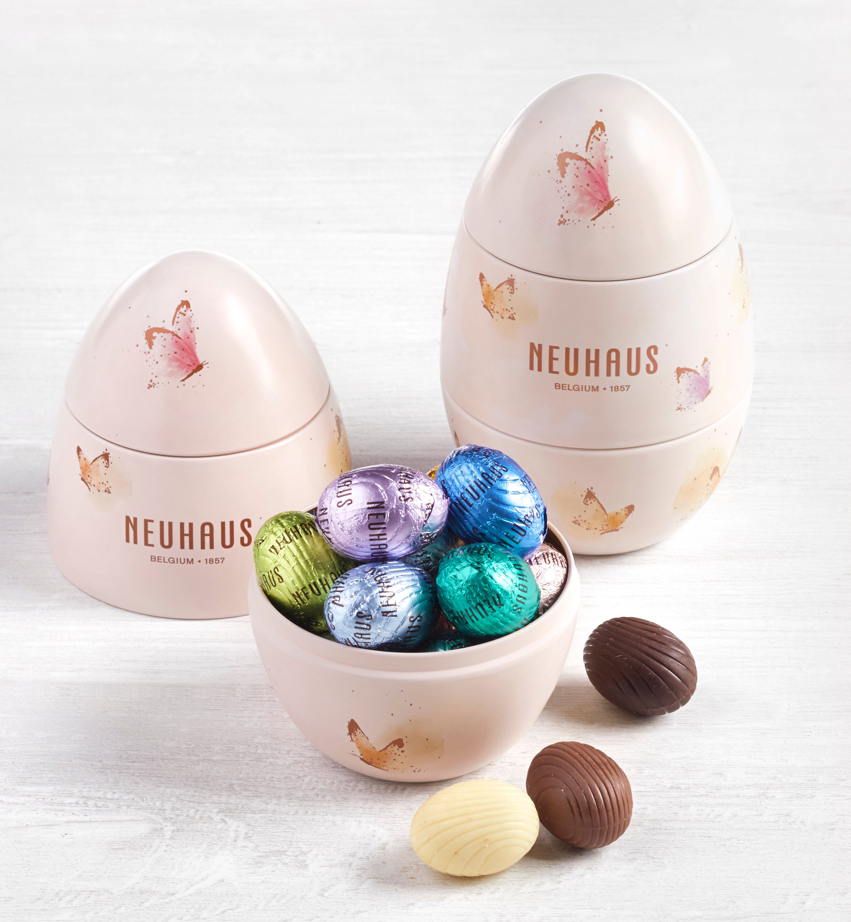 Neuhaus Easter Egg Shaped Tin