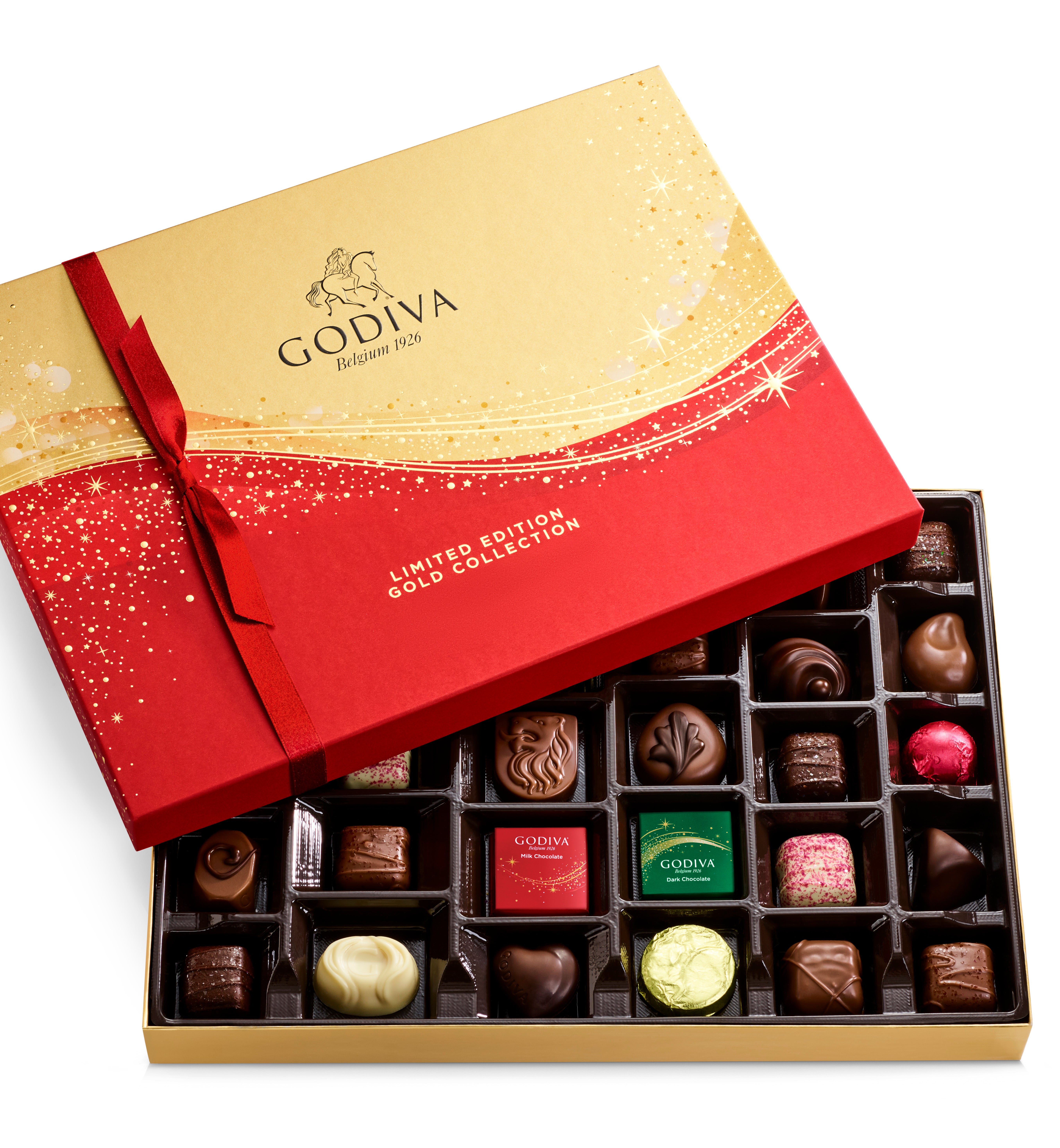 Godiva Ltd Edition 2021 Holiday Chocolates  32 pc