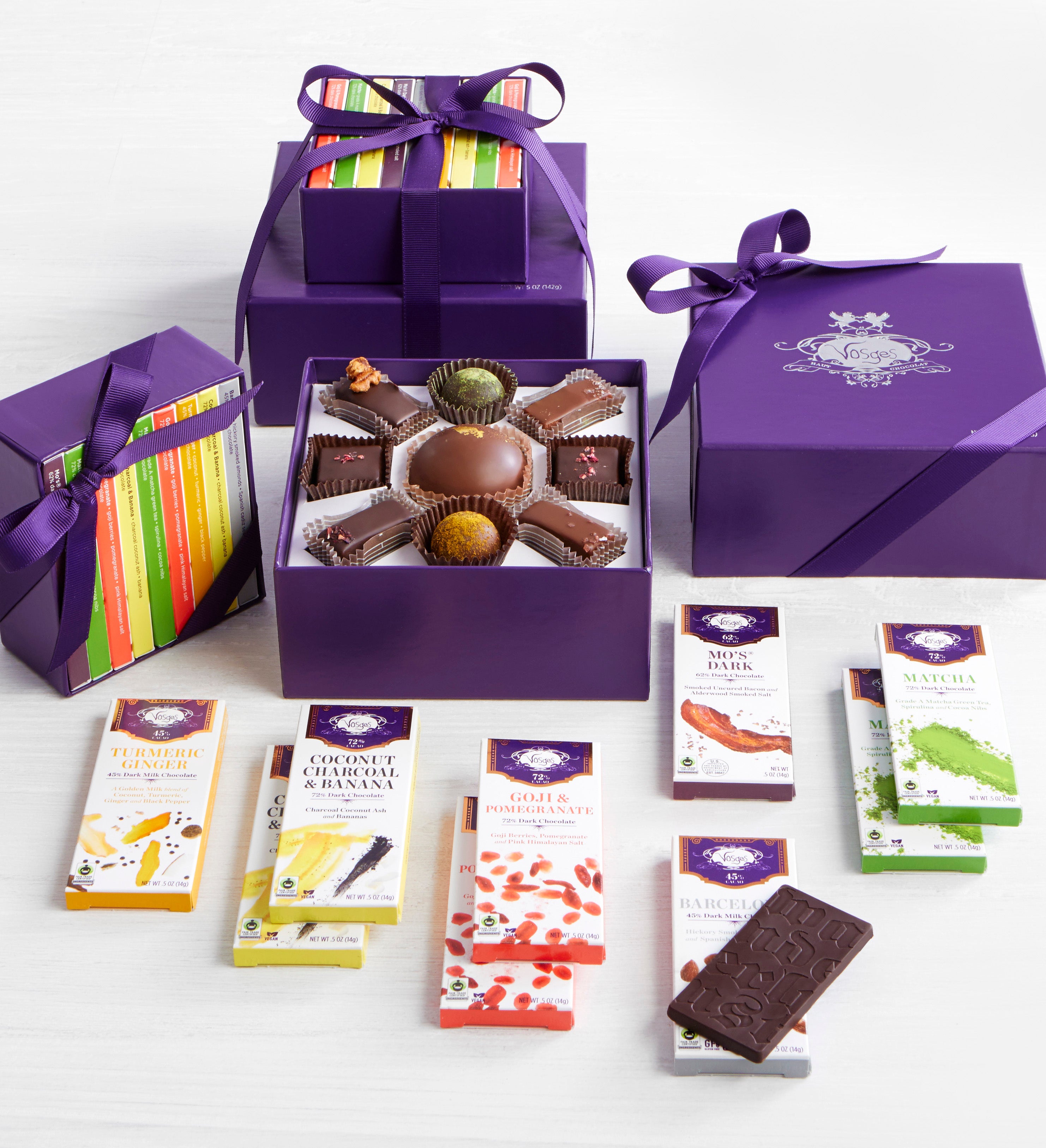 Vosges Exclusive Chocolate Collection Tower