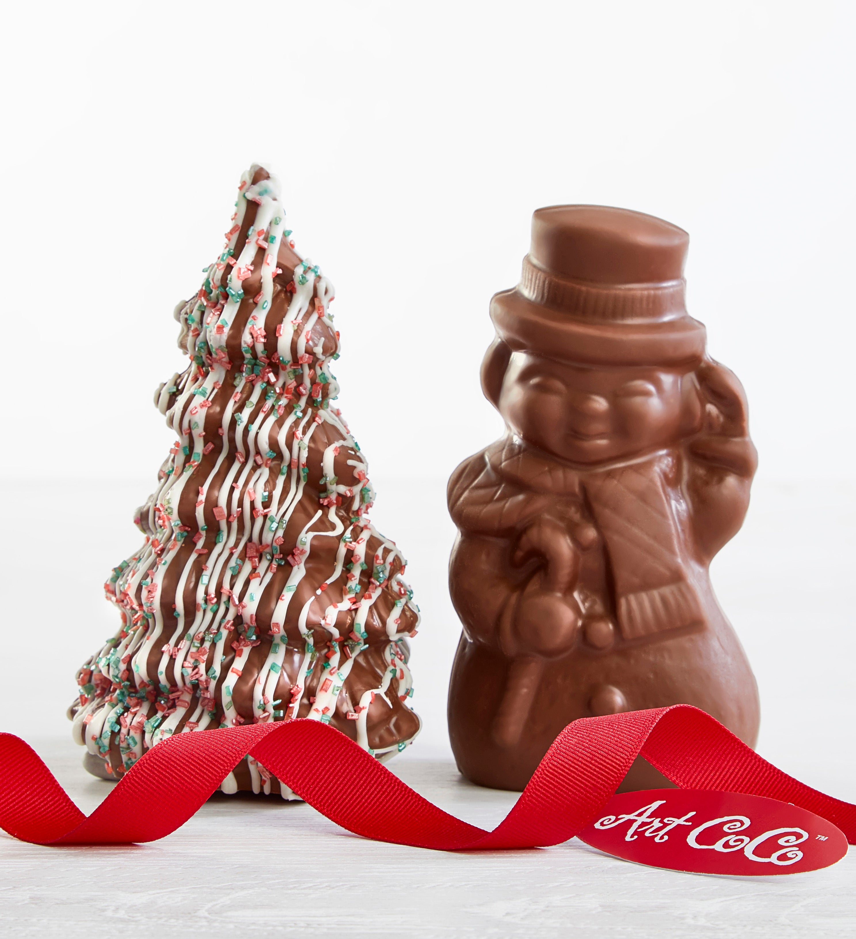 Art Co Co Milk Chocolate Snowman and Holiday Tree