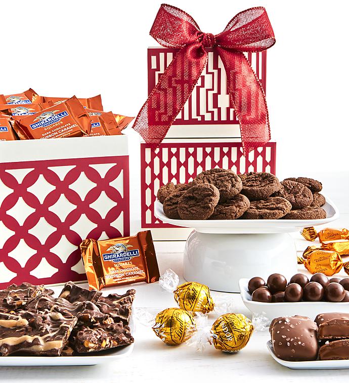 Decadent Lindt Gift Tower