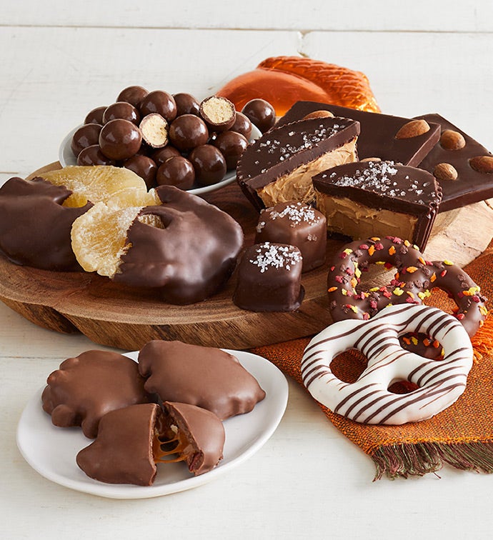 Simply Chocolate® Grande Autumn Sweets Basket