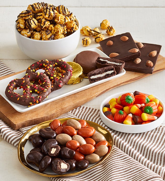 Simply Chocolate® Grande Autumn Sweets Basket