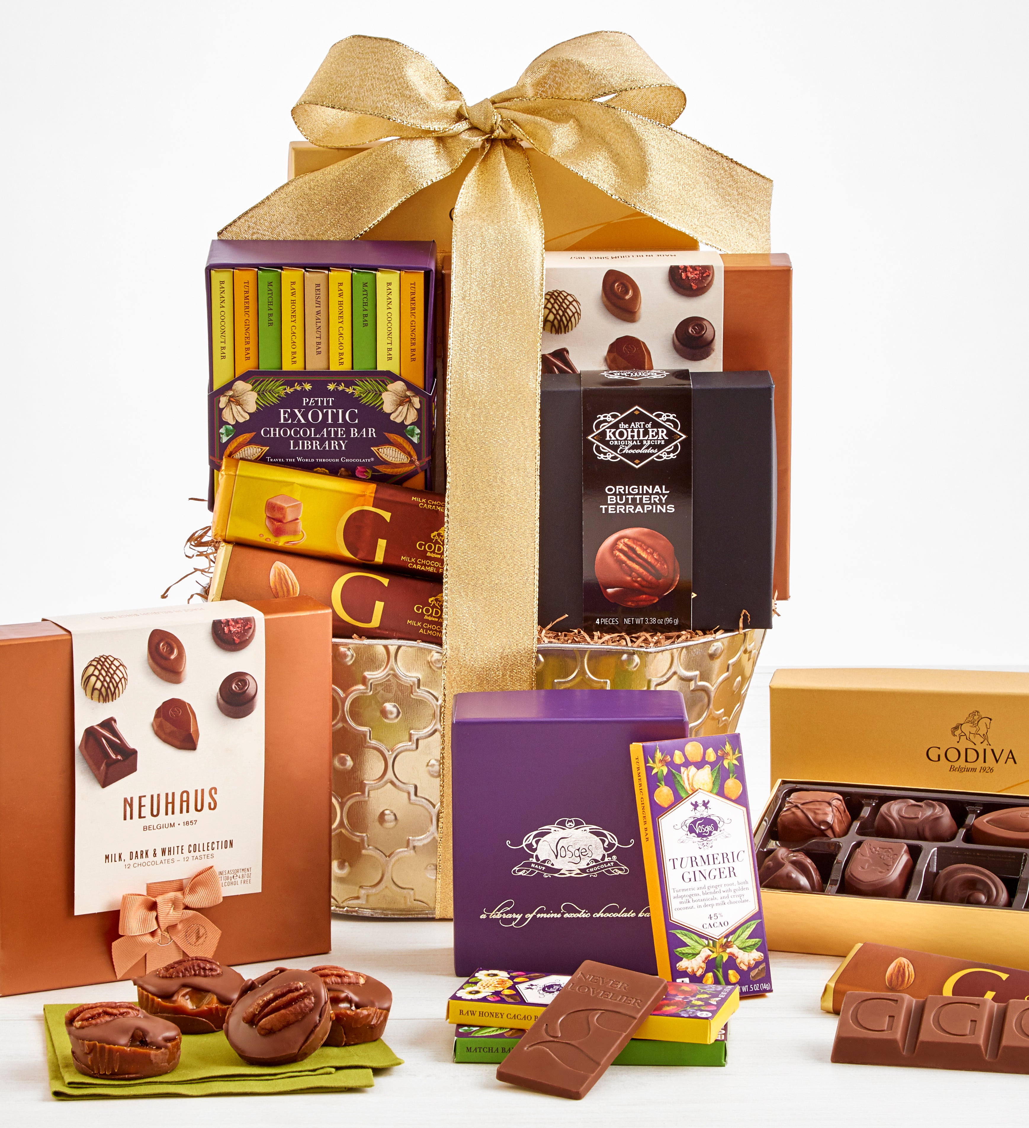 Exclusive Premier Brands Chocolate Basket   Deluxe