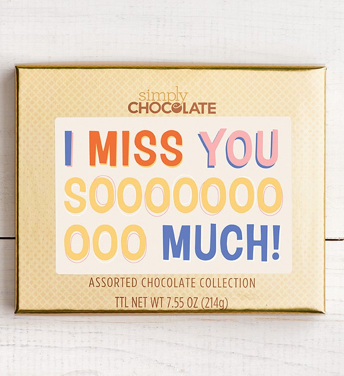 I Miss You So Much 18pc Chocolate Box