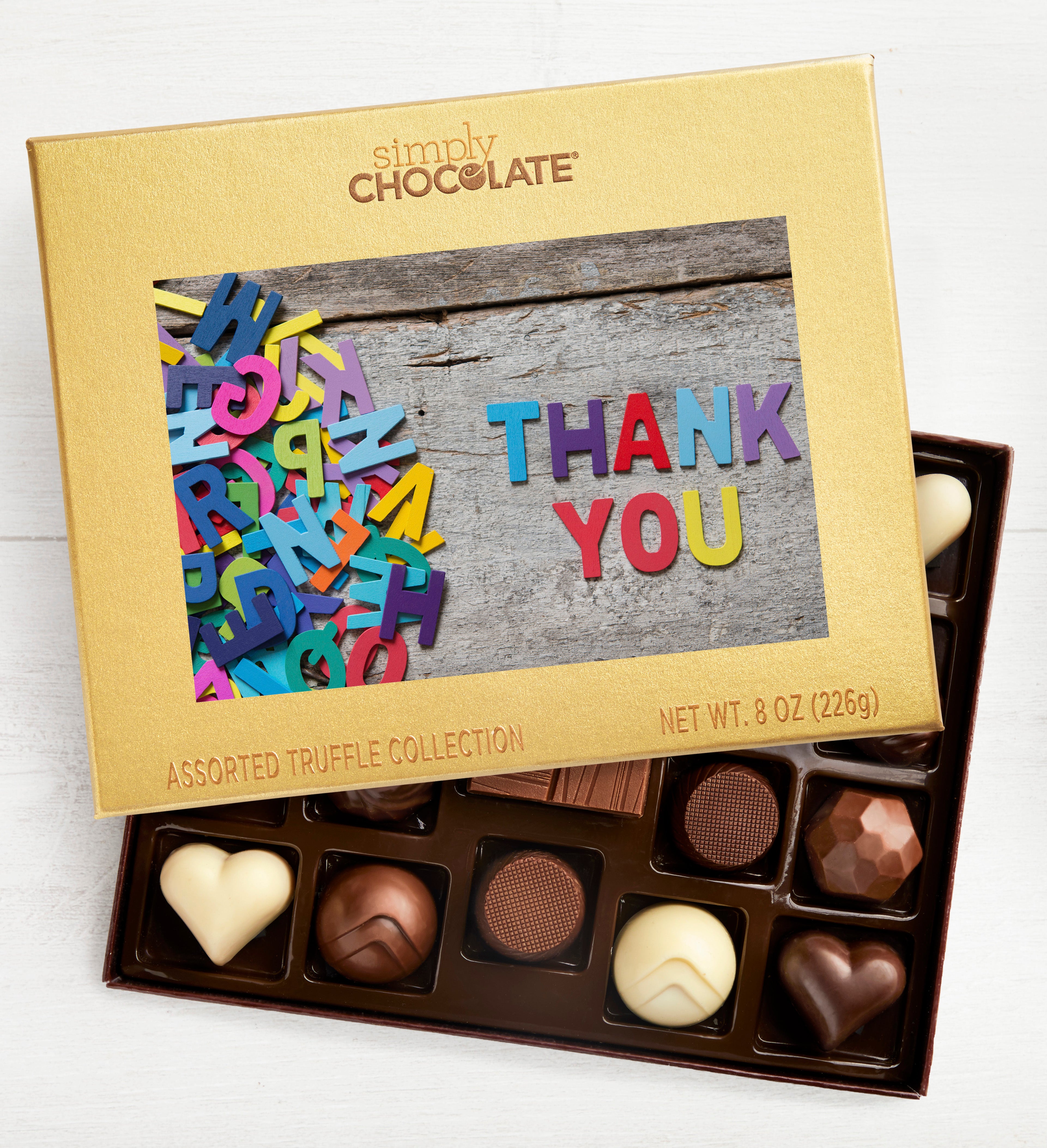 Thank You Chocolate Gift Baskets Chocolate Thank You Gift Box Simply Chocolate