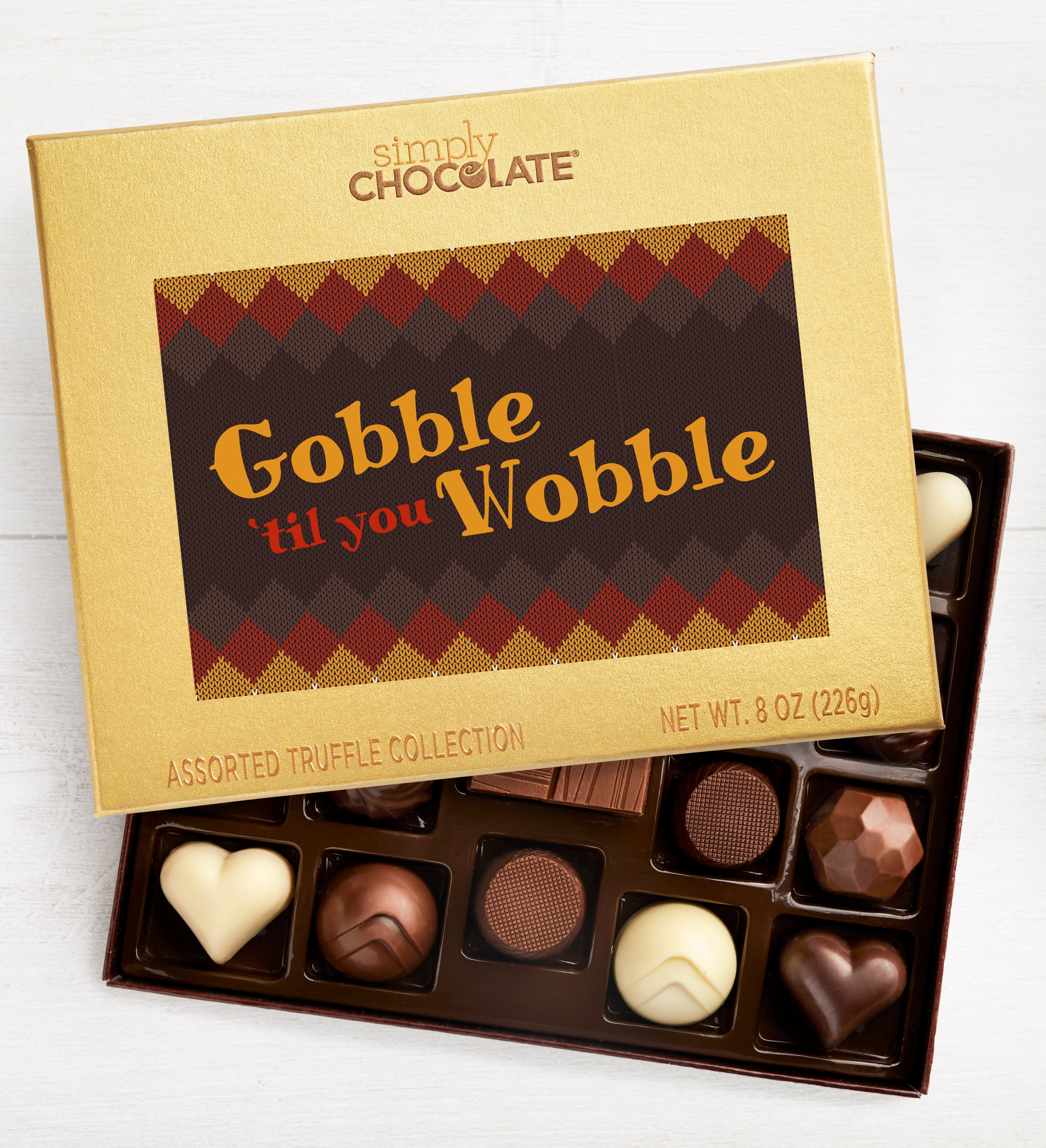 Gobble ‘Til You Wobble 19pc Chocolate Box
