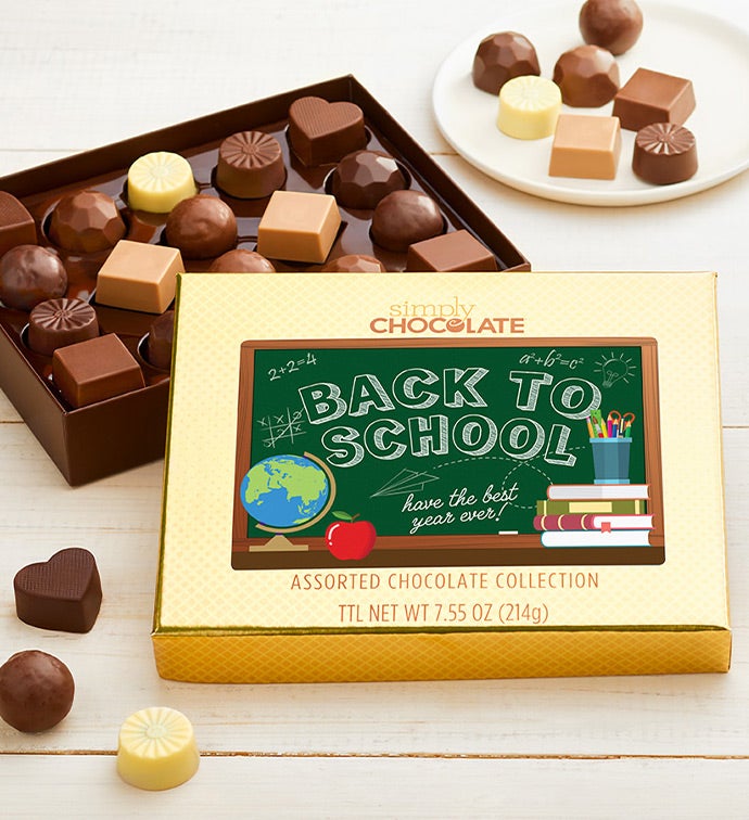 Simply Chocolate® Back To School 18pc Chocolate Box