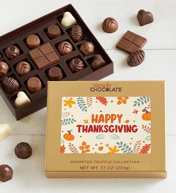 Happy Thanksgiving 17pc Chocolate Box