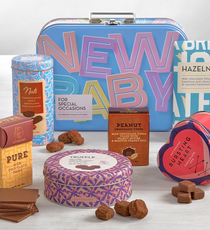 Max Brenner New Baby Tin