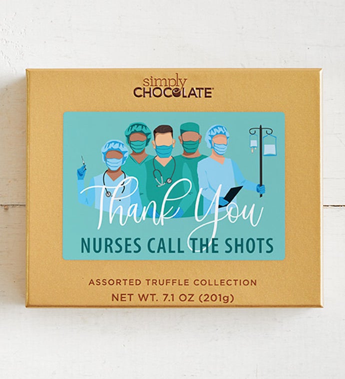 Nurses Call the Shots 18pc Chocolate Box