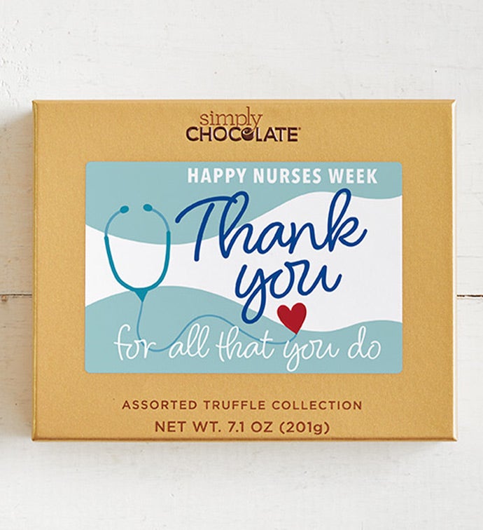 Happy Nurses Week 18pc Chocolate Box