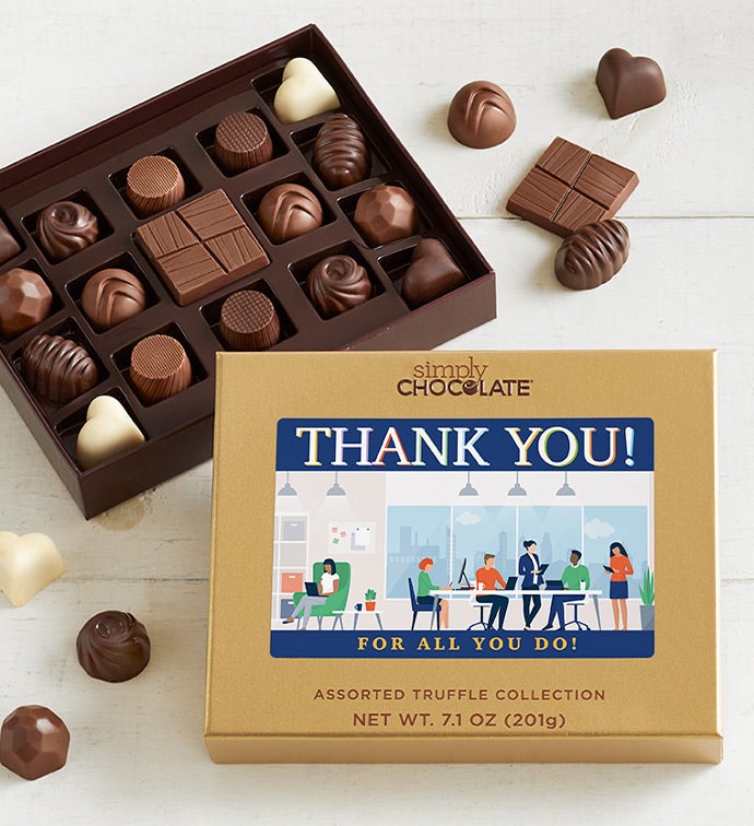 Thank You For All You Do 17pc Chocolate Box