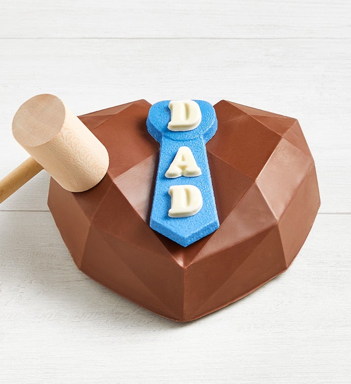 Father's Day Breakable Chocolate Heart