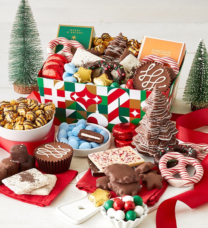 Simply Chocolate® Christmas Bliss Basket