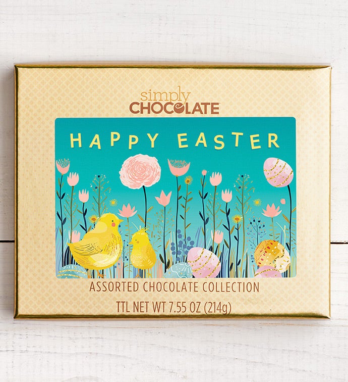 Simply Chocolate® Happy Easter Chick 18pc Chocolate