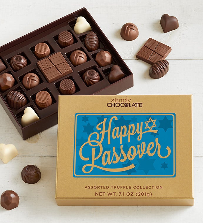 Simply Chocolate® Happy Passover 17pc Chocolate Box