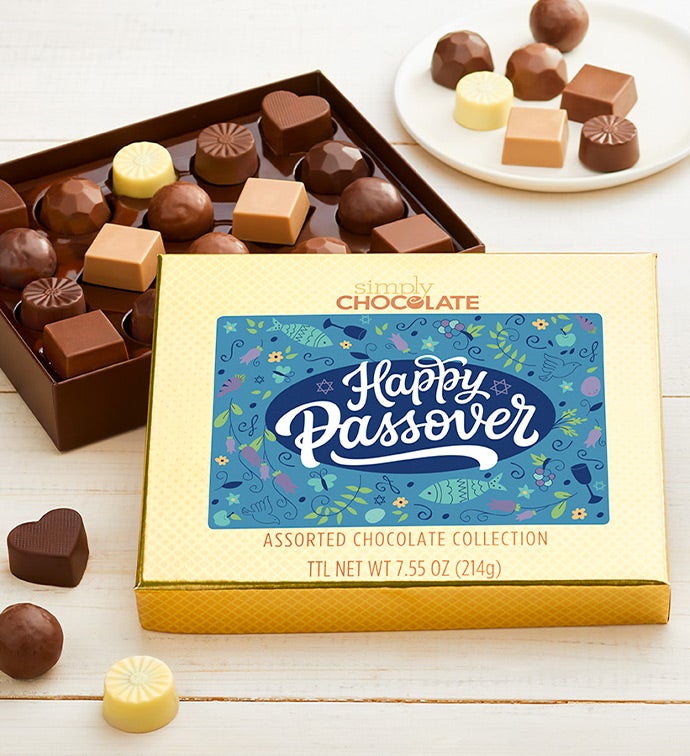 Simply Chocolate® Happy Passover 18pc Chocolate Box