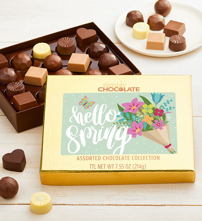 Simply Chocolate® Hello Spring Bee 18pc Chocolate Box