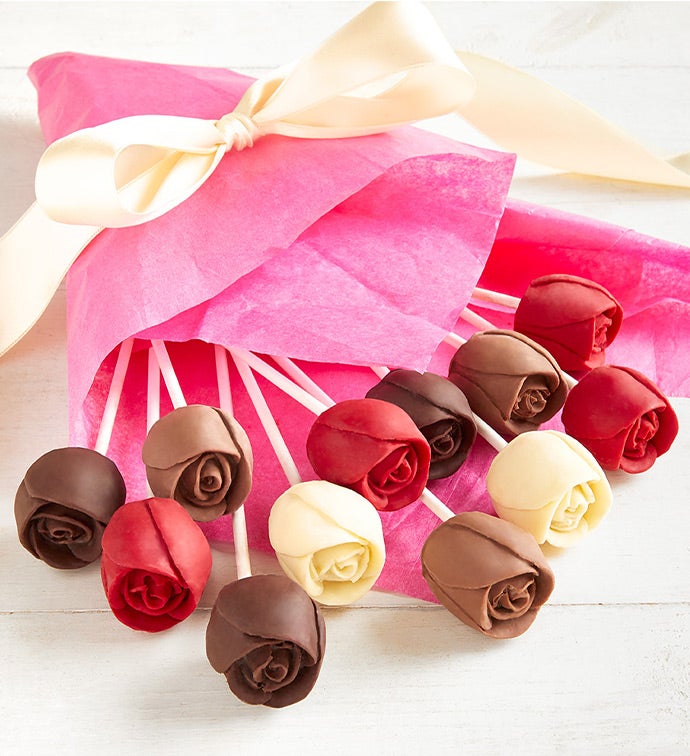 Simply Chocolate® Belgian Chocolate Rose Bouquet