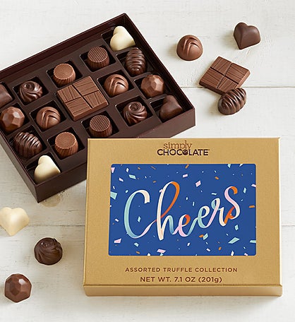 Simply Chocolate® Cheers 17pc Chocolate Box