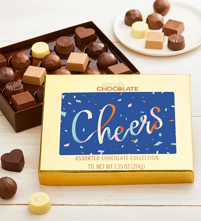 Simply Chocolate® Cheers 18pc Chocolate Box