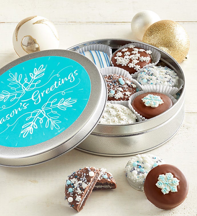 Snowflake Chocolate Covered OREO® Cookies