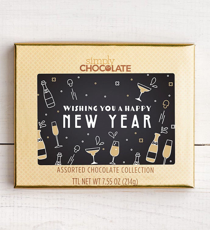 Simply Chocolate® New Year 18pc Choc Box