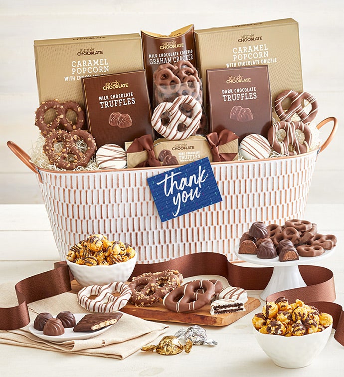 Thank You Snacking Favorites Basket 